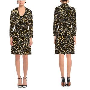 Pinko Zebra blazer mini dress Nikita size 40/4